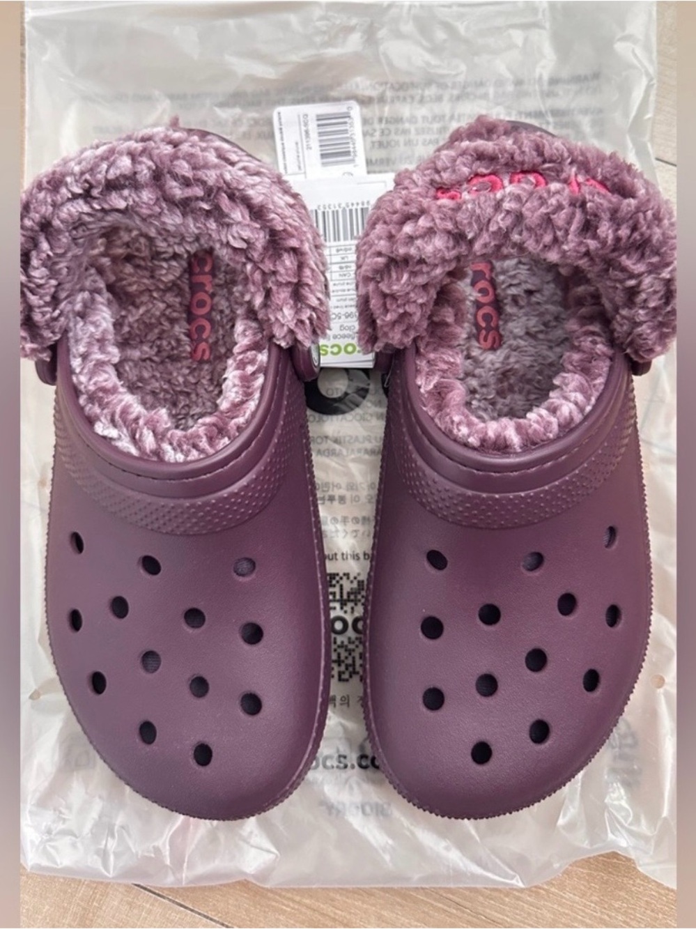 Crocs Lined Clog - Purple Limited Edition